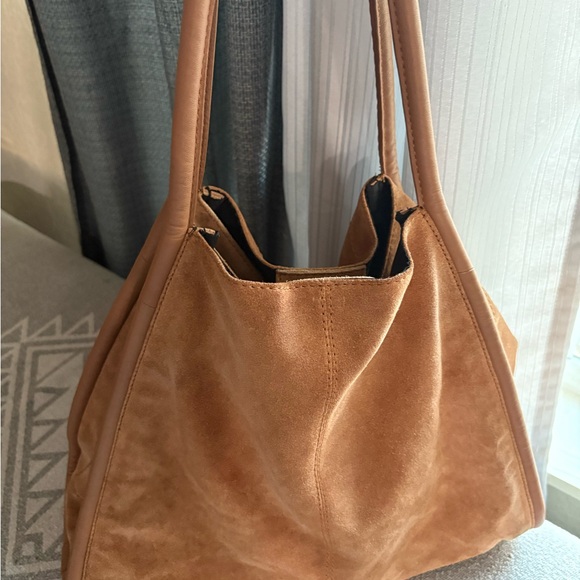 ASOS Tan Suede Tote Bag - Picture 3 of 8